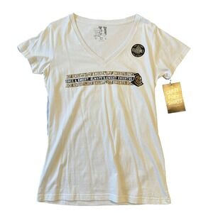 UCF Knights "Once A Knight Always A Knight" Short Sleeve Shirt XL White NWT
